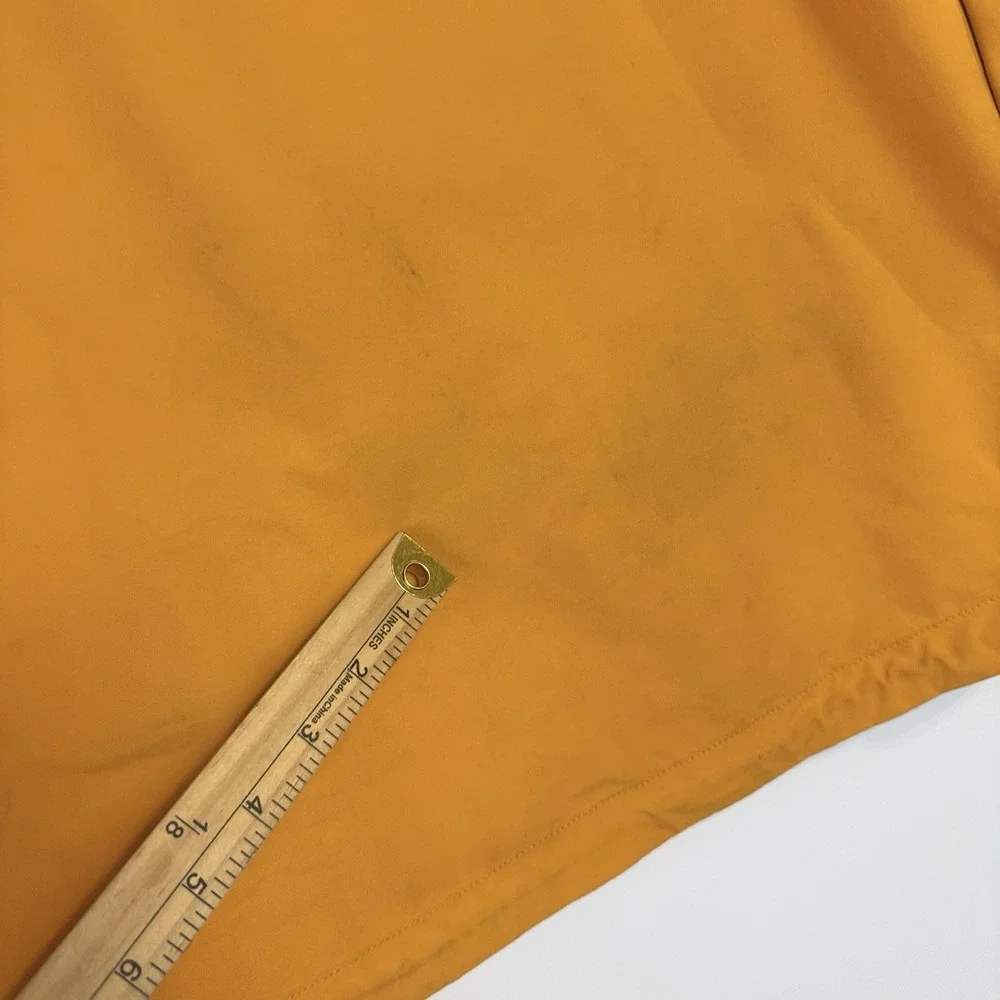 The North‎ Face Leonidas 2 Jacket Mens Small Yellow Black Hood Shell